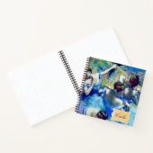 Carnet Danseurs en bleu par Degas Sketchbook (Intérieur)