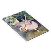 Carnet Danseuse avec un bouquet de fleurs par Edgar Degas (Côté Droit)