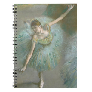 Carnet Danseuse dans Green Edgar Degas
