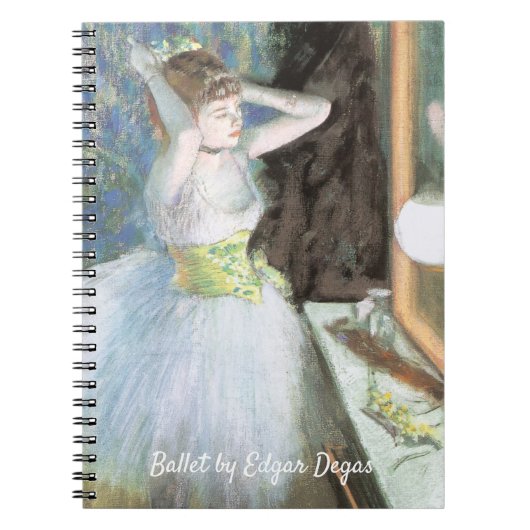 Carnet Danseuse dans sa loge d'Edgar Degas (Devant)