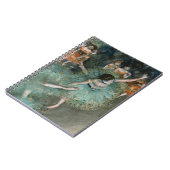 Carnet Danseuse, danseuse en vert | Edgar Degas (Côté gauche)