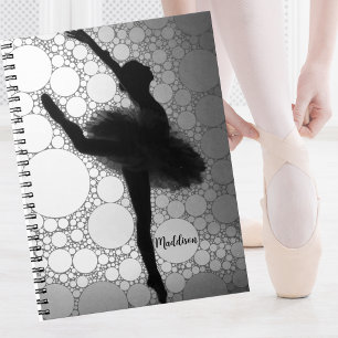 Carnet Danseuse de ballet Danse de ballet personnalisée