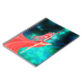 Carnet Danseuse de ballet rose ciel nocturne (Côté gauche)