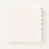 Carnet Danseuse de ballet rose fantaisiste (Dos)
