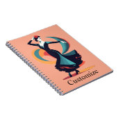 Carnet Danseuse flamenco Thunder_Cove (Côté Droit)