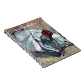 Carnet Danseuses attachant leurs chaussures par Edgar Deg (Côté Droit)