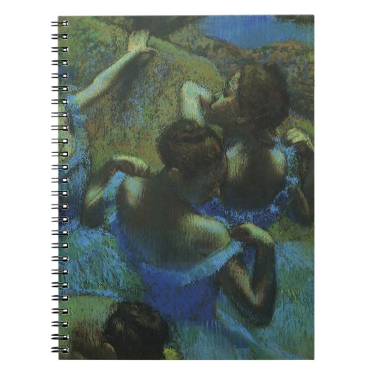 Carnet Danseuses bleues par Edgar Degas, Impressionnisme (Devant)