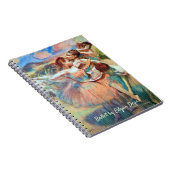 Carnet Danseuses dans un paysage d'Edgar Degas (Côté Droit)