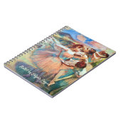 Carnet Danseuses dans un paysage d'Edgar Degas (Côté gauche)