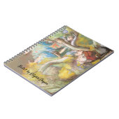 Carnet Danseuses de ballet sur la scène par Edgar Degas (Côté gauche)