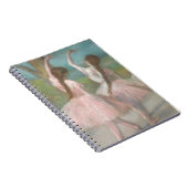 Carnet Danseuses en rose Edgar Degas (Côté Droit)