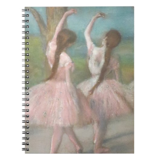 Carnet Danseuses en rose Edgar Degas (Devant)
