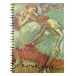 Carnet Danseuses en vert par Edgar Degas, Ballet Vintage
