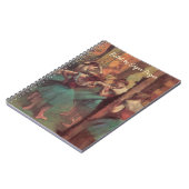 Carnet Danseuses, rose et vert par Edgar Degas (Côté gauche)