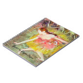 Carnet Danseuses s'inclinant d'Edgar Degas, Art du ballet (Côté gauche)