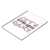 Carnet Dansons les couples de danse (Côté gauche)