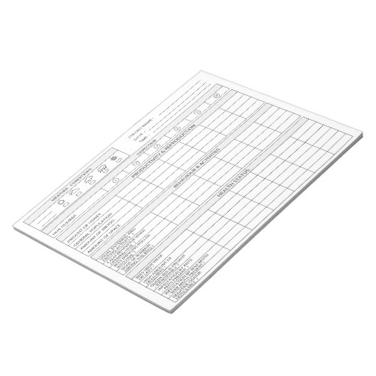 carnet d'apiculture - Miel Bee Farming Tracker (Incliné)