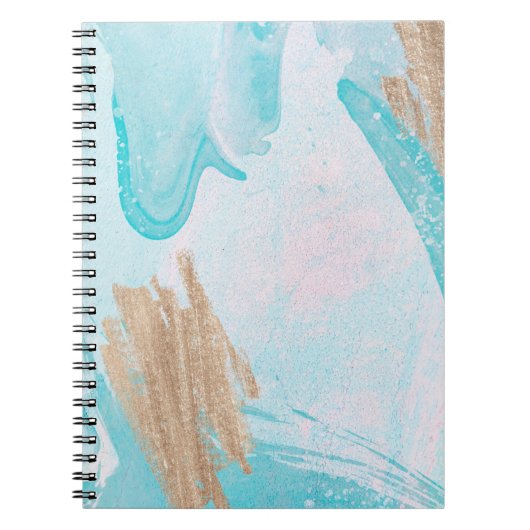 Carnet d'aquarelle Abstrait (Devant)