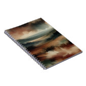 Carnet d'aquarelle Abstraite Terre (Côté Droit)