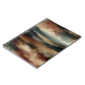 Carnet d'aquarelle Abstraite Terre (Côté gauche)