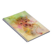 Carnet d'aquarelle de chiot de Shiba Inu (Côté Droit)