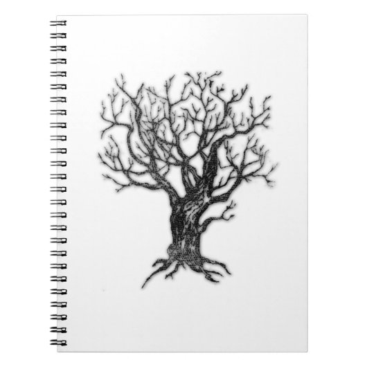 Carnet d'arbres d'hiver (Devant)