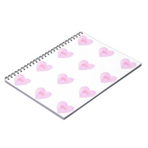 Carnet d'ardoise à base d'aquarelle Convo Heartz