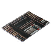 Carnet Dark Academia Bibliothèque esthétique (Côté gauche)