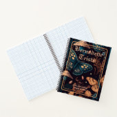 Carnet Dark Academia Butterfly Nom esthétique Sentiment (Intérieur)