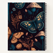 Carnet Dark Academia Butterfly Nom esthétique Sentiment (Dos)