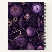 Carnet Dark Academia Goth Nom esthétique Sentiment (Dos)