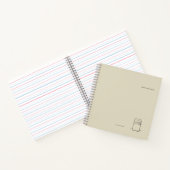 Carnet Dark Academia – Illustration de carte de bibliothè (Intérieur)
