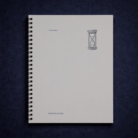 Carnet Dark Academia Night Owl Study