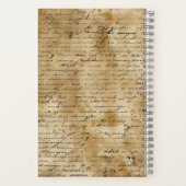 Carnet Dark Academia Raven Vintage Script (Verso)