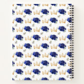 Carnet Dark Blue Princess Quinceañera Guest Book (Dos)