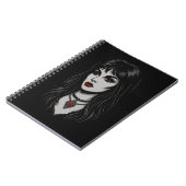 Carnet Dark goth woman (Côté gauche)