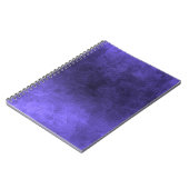 Carnet Dark Grunge - Indigo (Côté gauche)