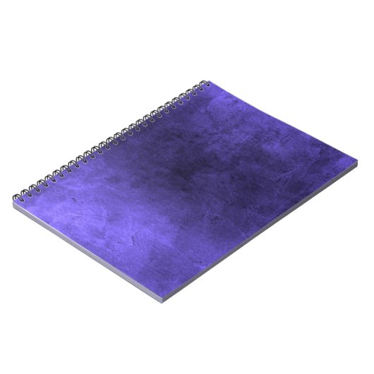 Carnet Dark Grunge - Indigo (Côté gauche)