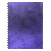 Carnet Dark Grunge - Indigo (Devant)