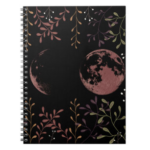 Carnet Dark Moon Phases