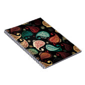Carnet Dark Paisley (Côté Droit)