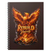 Carnet Dark Phoenix Motivation Design (Devant)