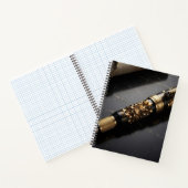 Carnet d'art à plume luxueux (Intérieur)