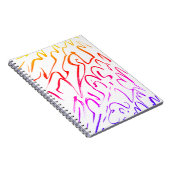 Carnet d'art Abstrait coloré (Côté Droit)