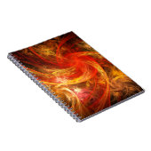 Carnet d'art Abstrait Firestorm Nova (Côté Droit)