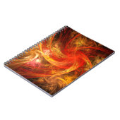 Carnet d'art Abstrait Firestorm Nova (Côté gauche)