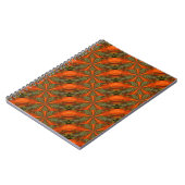 Carnet D'Art Abstrait Orange Et Vert (Côté gauche)