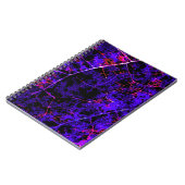 Carnet d'art Abstrait violet (Côté gauche)