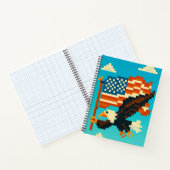 Carnet d'art American Eagle Pixel (Intérieur)