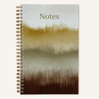 Carnet d'art aquarelle | 5,5 x 8,5 | Brun